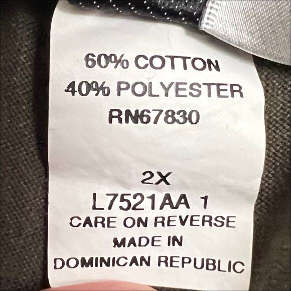 C.D. Daniels Army Green Pull On Style Pants Size 2X - Picture 5 of 5